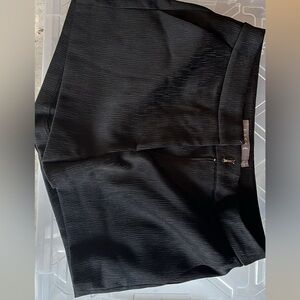 Woman’s small black shorts